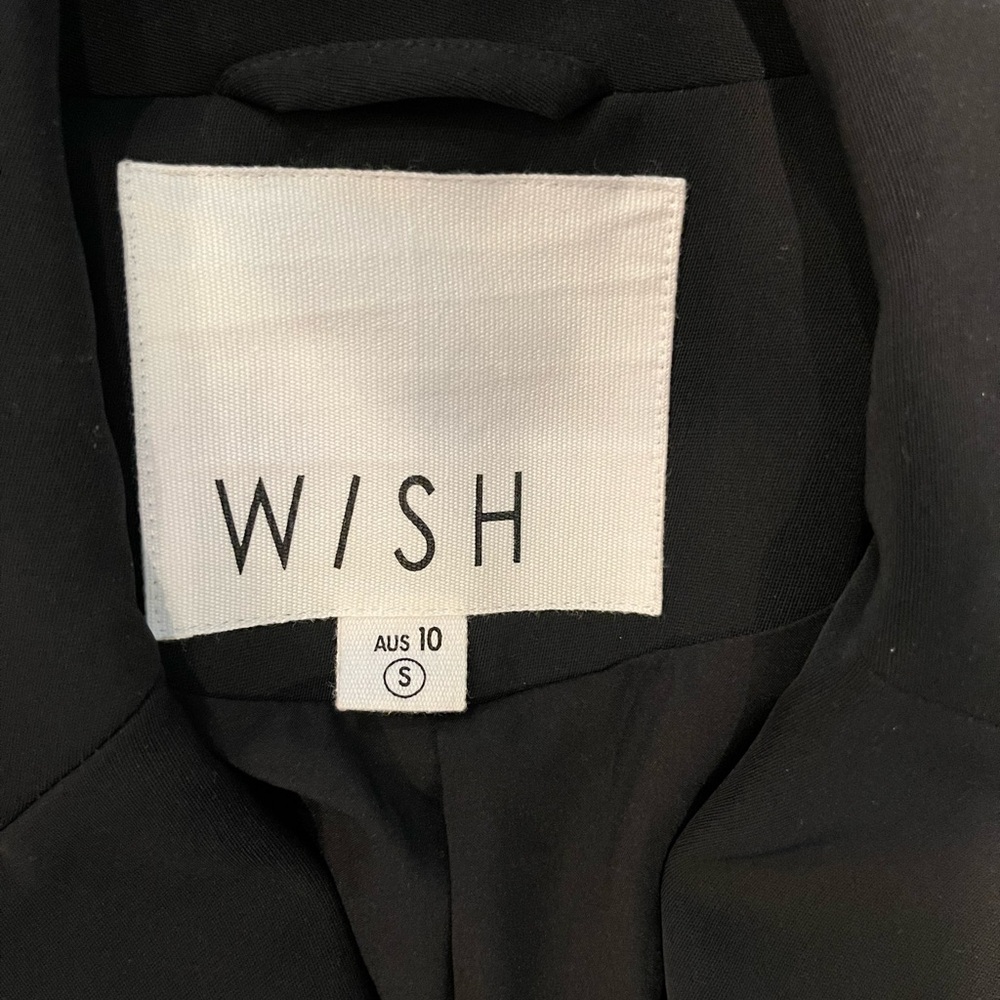 🌺Wish Elegant Black Blazer with Gold Buttons - Picture 2 of 2